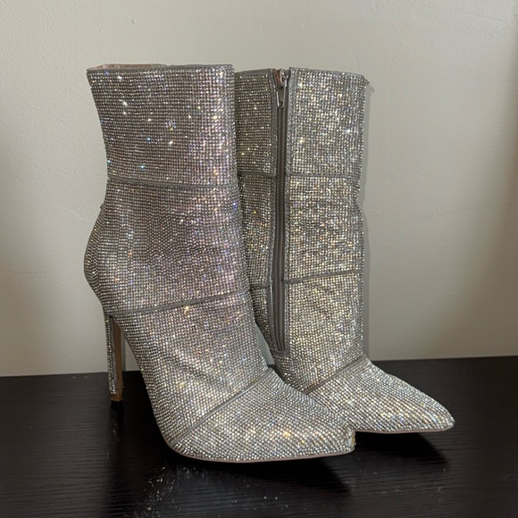 Steve Madden Shoes - Steve Madden Wiwona Catwalk Rhinestone Boots